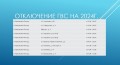 Отключение ГВС 2024 год.